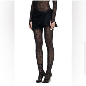 Mugler x H&M tights